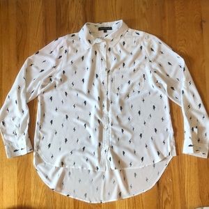 Velvet Heart ⚡️ Lightning Bolt blouse size medium
